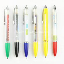 TC-Pb012 stylo à bille en plastique promotionnel avec gigogne de papier